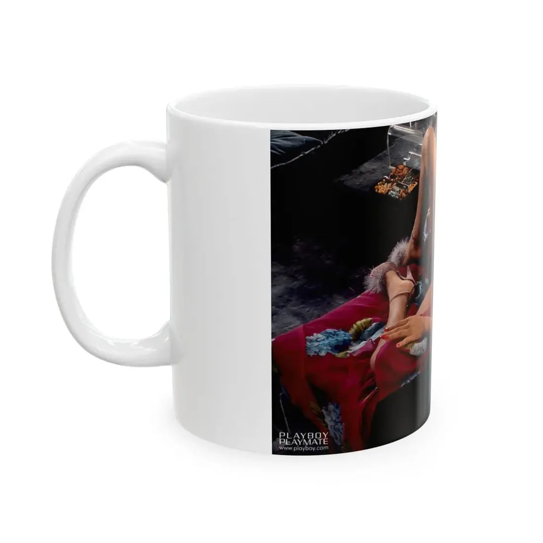 Ola Ray #107 (Vintage Female Icon) White Coffee Mug - Go Mug Yourself