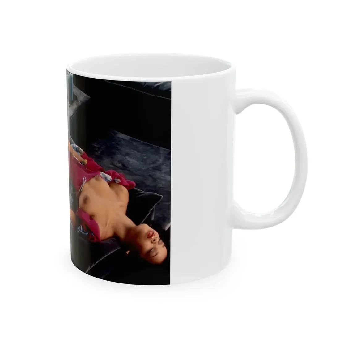 Ola Ray #107 (Vintage Female Icon) White Coffee Mug - Go Mug Yourself