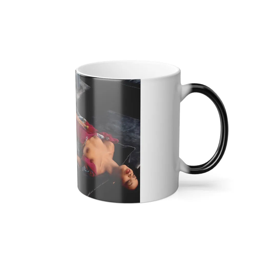 Ola Ray #107 (Vintage Female Icons) Color Changing Mug 11oz-Go Mug Yourself