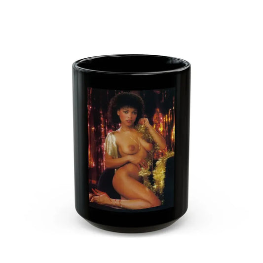 Ola Ray #108 (Vintage Female Icon) Black Coffee Mug 15oz - Go Mug Yourself