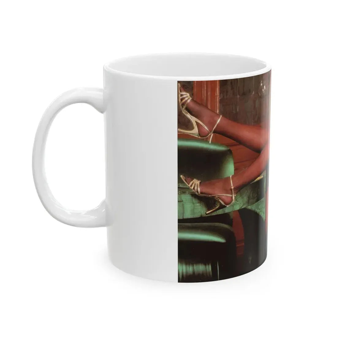 Ola Ray #110 (Vintage Female Icon) White Coffee Mug - Go Mug Yourself