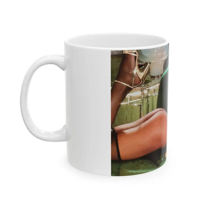 Ola Ray #111 (Vintage Female Icon) White Coffee Mug - Go Mug Yourself