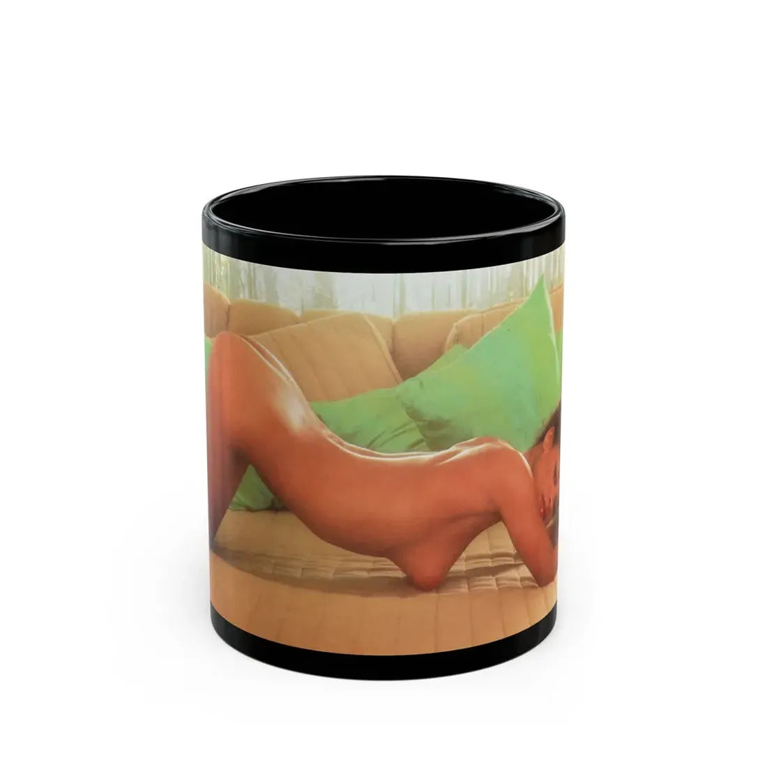 Ola Ray #113 (Vintage Female Icon) Black Coffee Mug 11oz - Go Mug Yourself