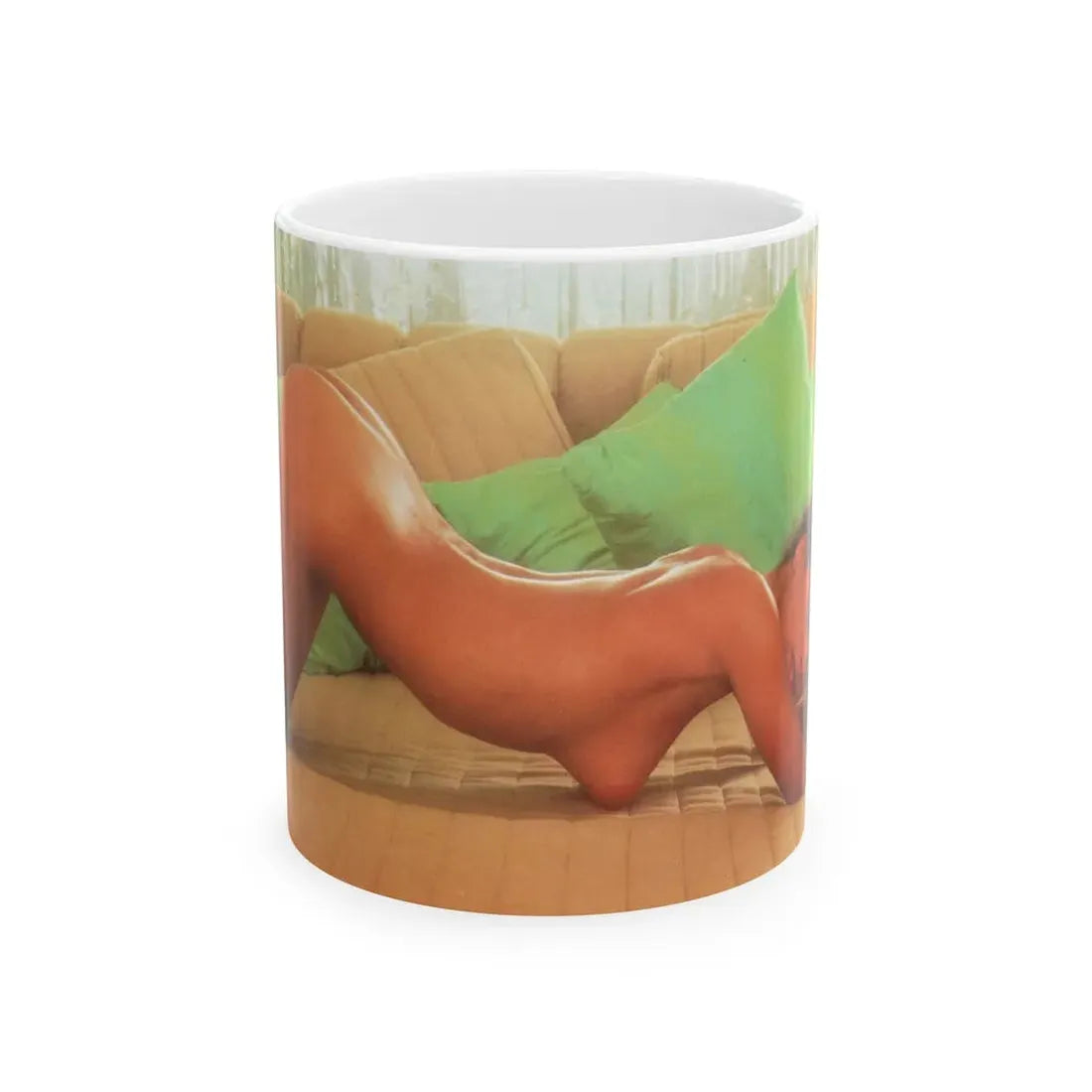 Ola Ray #113 (Vintage Female Icon) White Coffee Mug 11oz - Go Mug Yourself