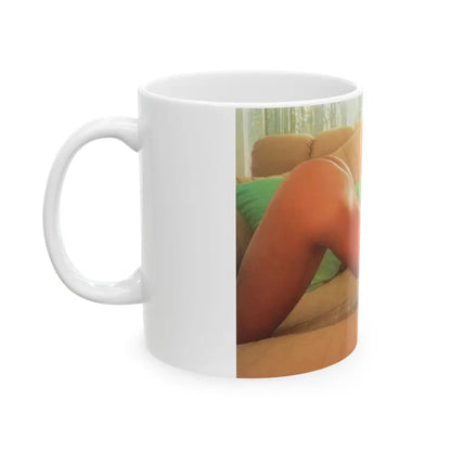 Ola Ray #113 (Vintage Female Icon) White Coffee Mug - Go Mug Yourself