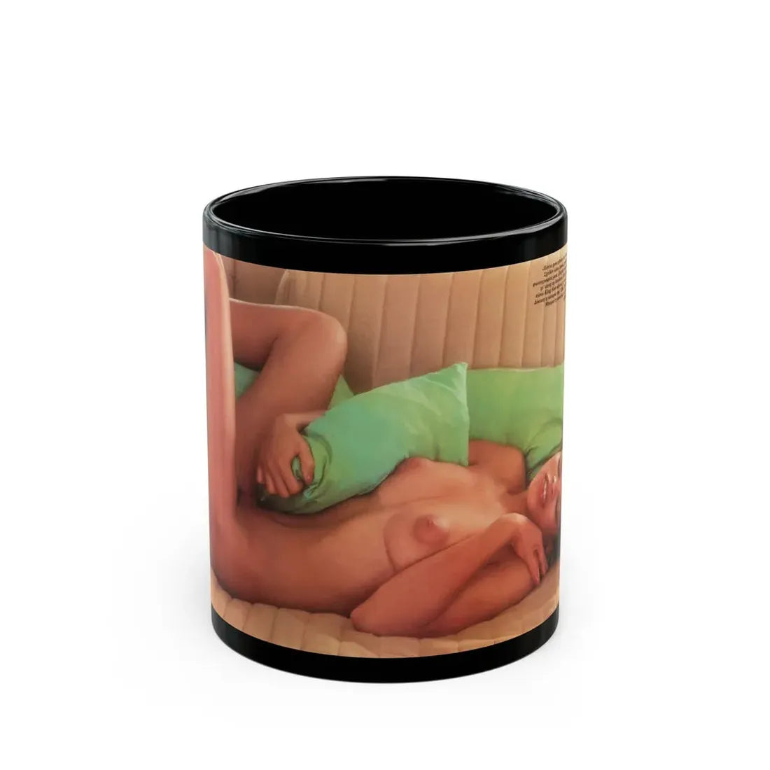 Ola Ray #114 (Vintage Female Icon) Black Coffee Mug 11oz - Go Mug Yourself