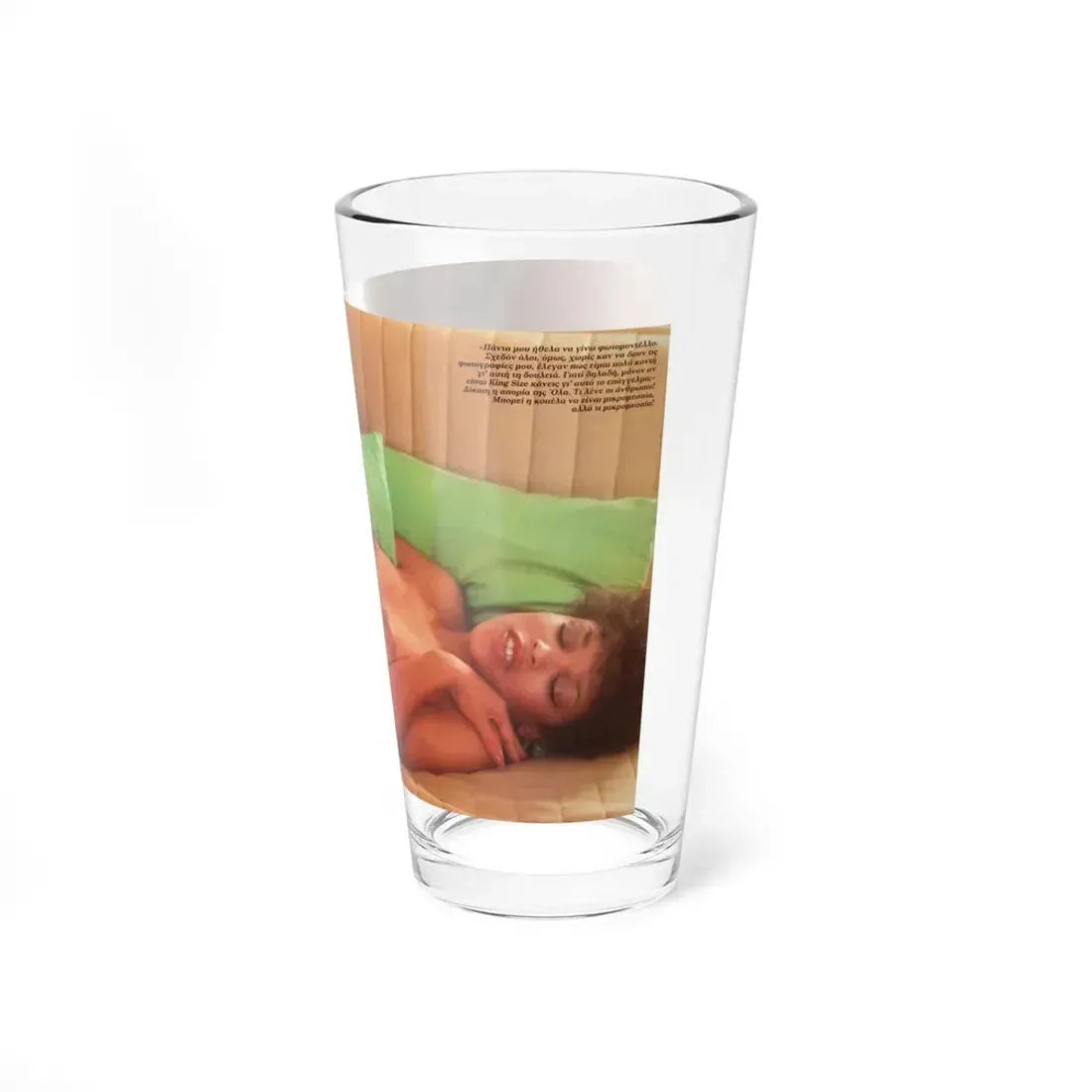 Ola Ray #114 (Vintage Female Icon) Pint Glass 16oz - Go Mug Yourself