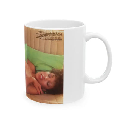 Ola Ray #114 (Vintage Female Icon) White Coffee Mug - Go Mug Yourself