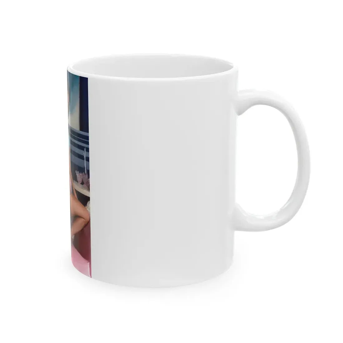 Ola Ray #115 (Vintage Female Icon) White Coffee Mug - Go Mug Yourself