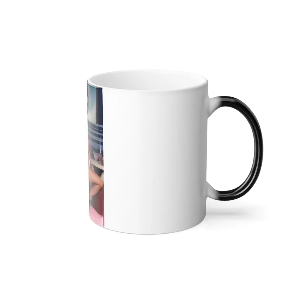 Ola Ray #115 (Vintage Female Icons) Color Changing Mug 11oz-Go Mug Yourself
