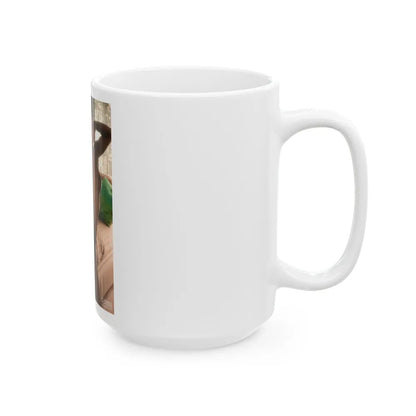 Ola Ray #118 (Vintage Female Icon) White Coffee Mug-Go Mug Yourself