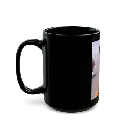Ola Ray #121 (Vintage Female Icon) Black Coffee Mug - Go Mug Yourself