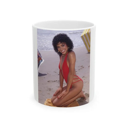 Ola Ray #121 (Vintage Female Icon) White Coffee Mug 11oz - Go Mug Yourself