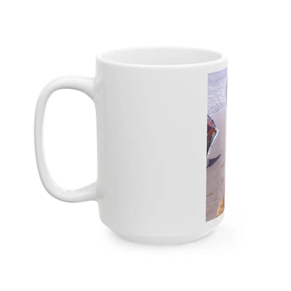 Ola Ray #121 (Vintage Female Icon) White Coffee Mug-Go Mug Yourself