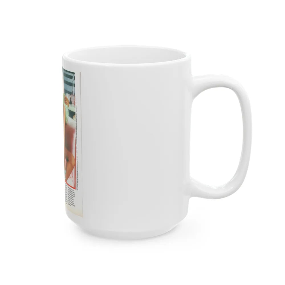 Ola Ray #123 (Vintage Female Icon) White Coffee Mug-Go Mug Yourself