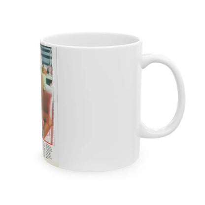 Ola Ray #123 (Vintage Female Icon) White Coffee Mug-Go Mug Yourself