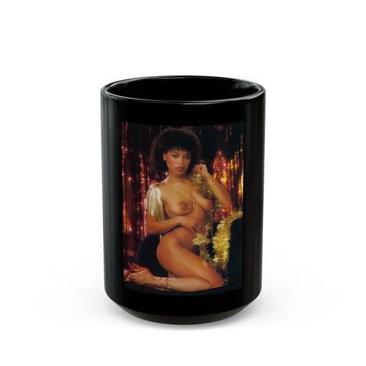 Ola Ray #128 (Vintage Female Icon) Black Coffee Mug 15oz - Go Mug Yourself