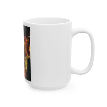 Ola Ray #128 (Vintage Female Icon) White Coffee Mug-Go Mug Yourself