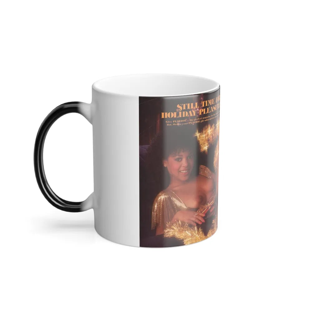 Ola Ray #129 - 1 Color Centerfold from Early 80's Playboy Magazine (Vintage Female Icons) Color Changing Mug 11oz-Go Mug Yourself