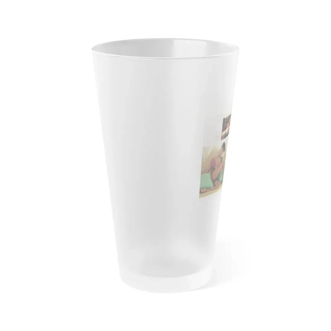 Ola Ray #131 - [Pages 146-147] Ola Playboy Spread Pages 3 & 4 of 10+Centerfold from Playboy Mag. June '80 (Vintage Female Icon) Frosted Pint Glass 16oz - Go Mug Yourself