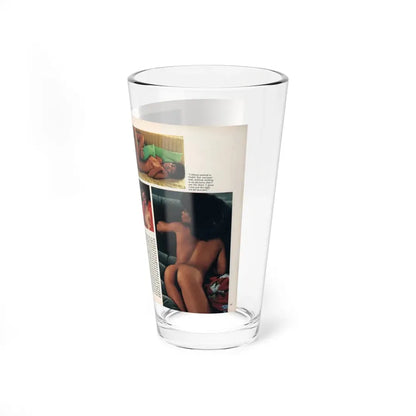 Ola Ray #131 - [Pages 146-147] Ola Playboy Spread Pages 3 & 4 of 10+Centerfold from Playboy Mag. June '80 (Vintage Female Icon) Pint Glass 16oz - Go Mug Yourself