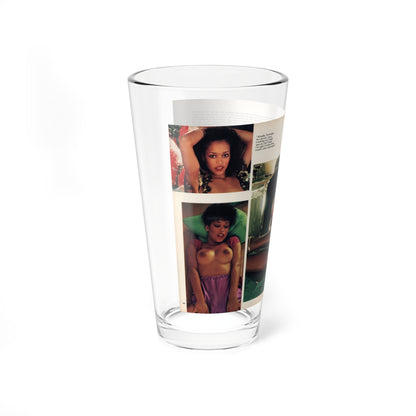 Ola Ray #132 - [Pages 148-149] Ola Playboy Spread Pages 5 & 6 of 10+Centerfold from Playboy Mag. June '80 (Vintage Female Icon) Pint Glass 16oz-Go Mug Yourself
