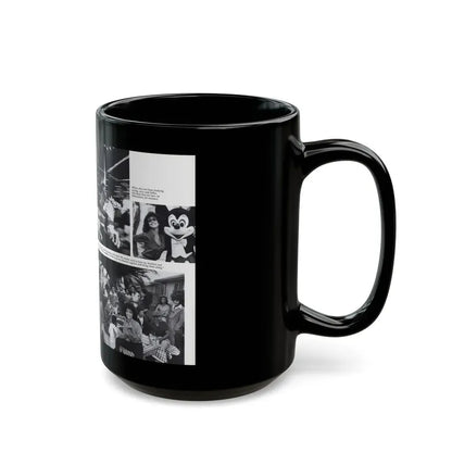 Ola Ray #133 - [Pages 150-151] Ola Playboy Spread Pages 7 & 8 of 10+Centerfold from Playboy Mag. June '80 (Vintage Female Icon) Black Coffee Mug - Go Mug Yourself