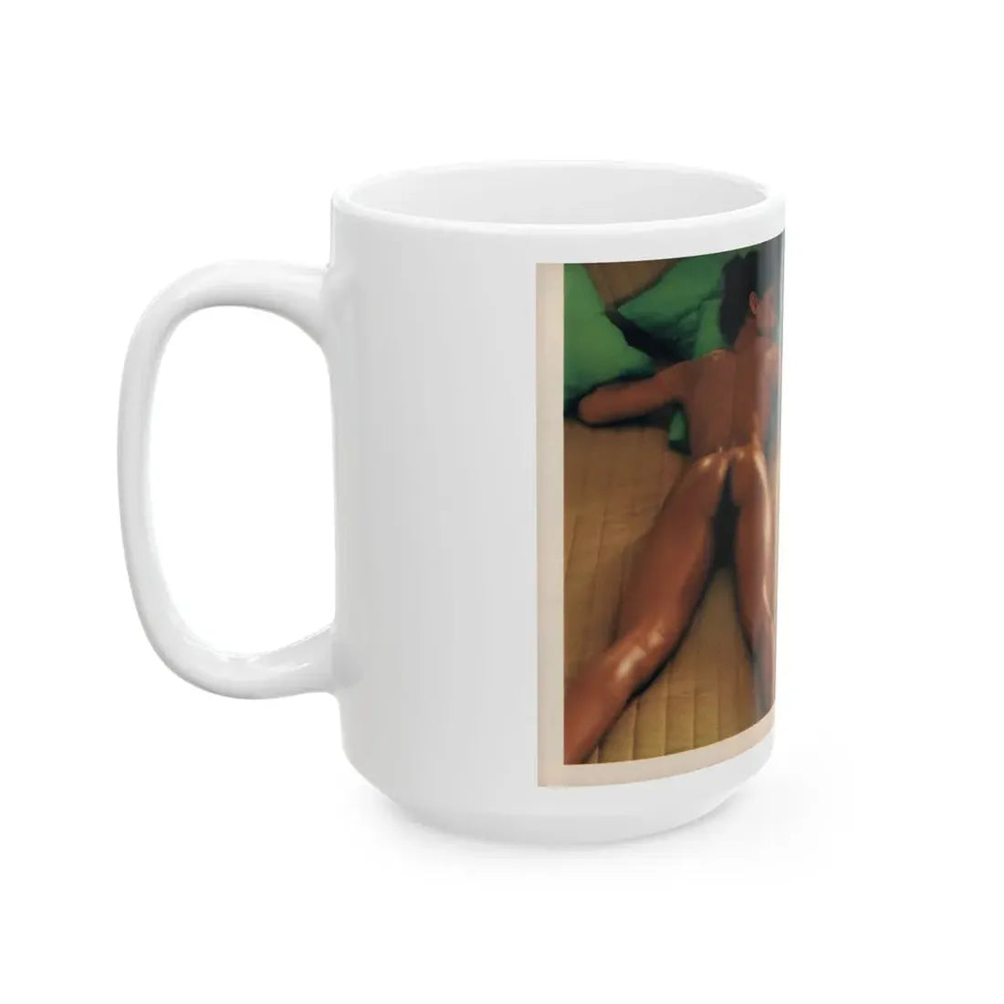 Ola Ray #133 - [Pages 150-151] Ola Playboy Spread Pages 7 & 8 of 10+Centerfold from Playboy Mag. June '80 (Vintage Female Icon) White Coffee Mug - Go Mug Yourself
