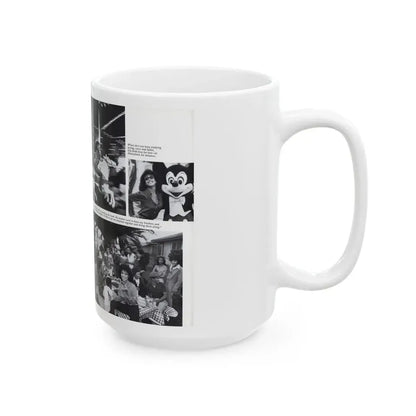 Ola Ray #133 - [Pages 150-151] Ola Playboy Spread Pages 7 & 8 of 10+Centerfold from Playboy Mag. June '80 (Vintage Female Icon) White Coffee Mug - Go Mug Yourself