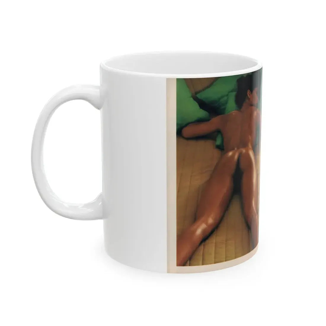 Ola Ray #133 - [Pages 150-151] Ola Playboy Spread Pages 7 & 8 of 10+Centerfold from Playboy Mag. June '80 (Vintage Female Icon) White Coffee Mug - Go Mug Yourself