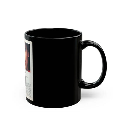 Ola Ray #134 - [Pages 87] Ola Playboy Spread Pages 1 of 5 from Playboy Mag. May '84 (Vintage Female Icon) Black Coffee Mug - Go Mug Yourself