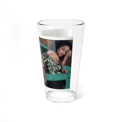 Ola Ray #135 - [Pages 88 & 89] Ola Playboy Spread Pages 2 & 3 of 5 from Playboy Mag. May '84 (Vintage Female Icon) Pint Glass 16oz - Go Mug Yourself