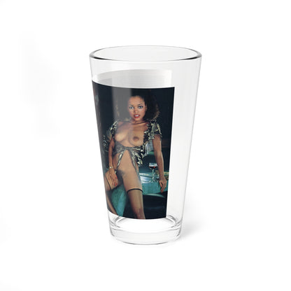 Ola Ray #136 - [Pages 90 & 91] Ola Playboy Spread Pages 4 & 5 of 5 from Playboy Mag. May '84 (Vintage Female Icon) Pint Glass 16oz-Go Mug Yourself