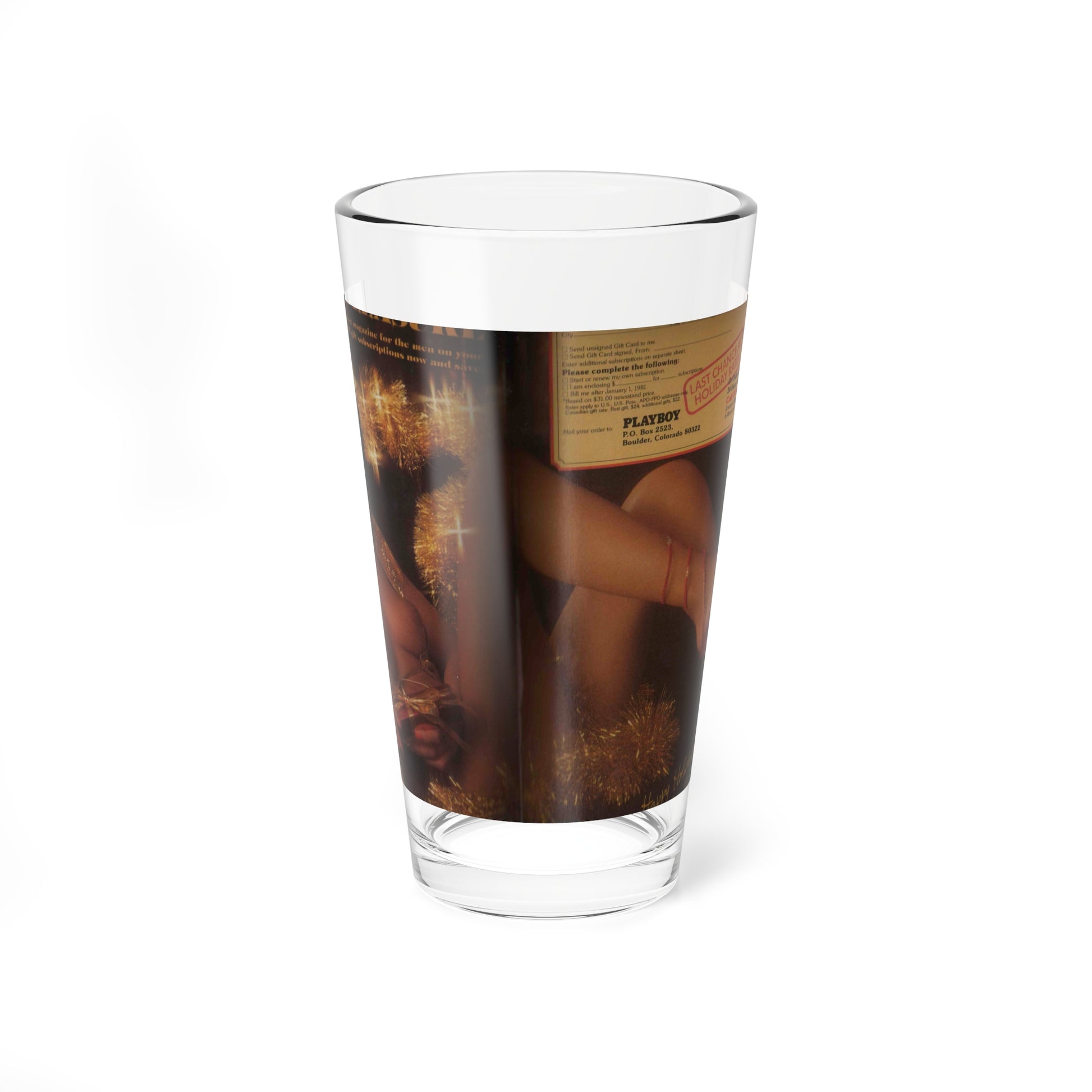 Ola Ray #30 (Vintage Female Icon) Pint Glass 16oz-16oz-Go Mug Yourself