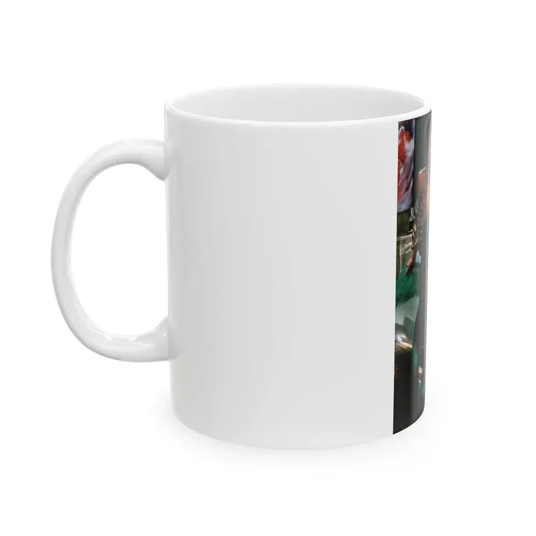 Ola Ray #36 (Vintage Female Icon) White Coffee Mug - Go Mug Yourself