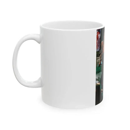 Ola Ray #36 (Vintage Female Icon) White Coffee Mug - Go Mug Yourself