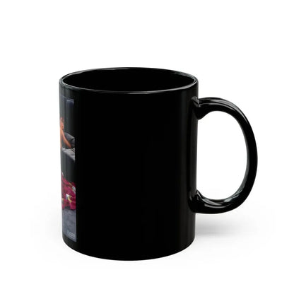 Ola Ray #37 (Vintage Female Icon) Black Coffee Mug - Go Mug Yourself