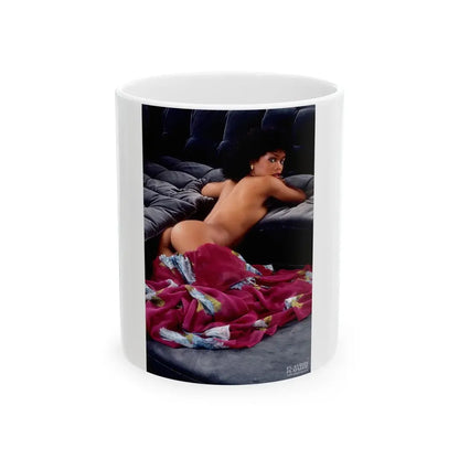 Ola Ray #37 (Vintage Female Icon) White Coffee Mug 11oz - Go Mug Yourself