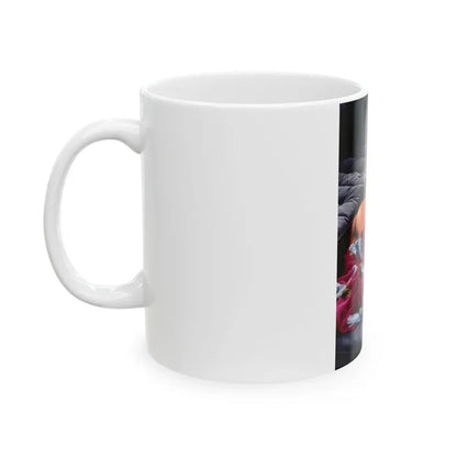 Ola Ray #37 (Vintage Female Icon) White Coffee Mug - Go Mug Yourself