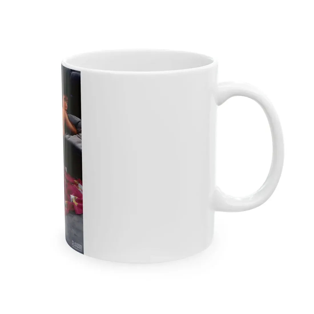 Ola Ray #37 (Vintage Female Icon) White Coffee Mug - Go Mug Yourself