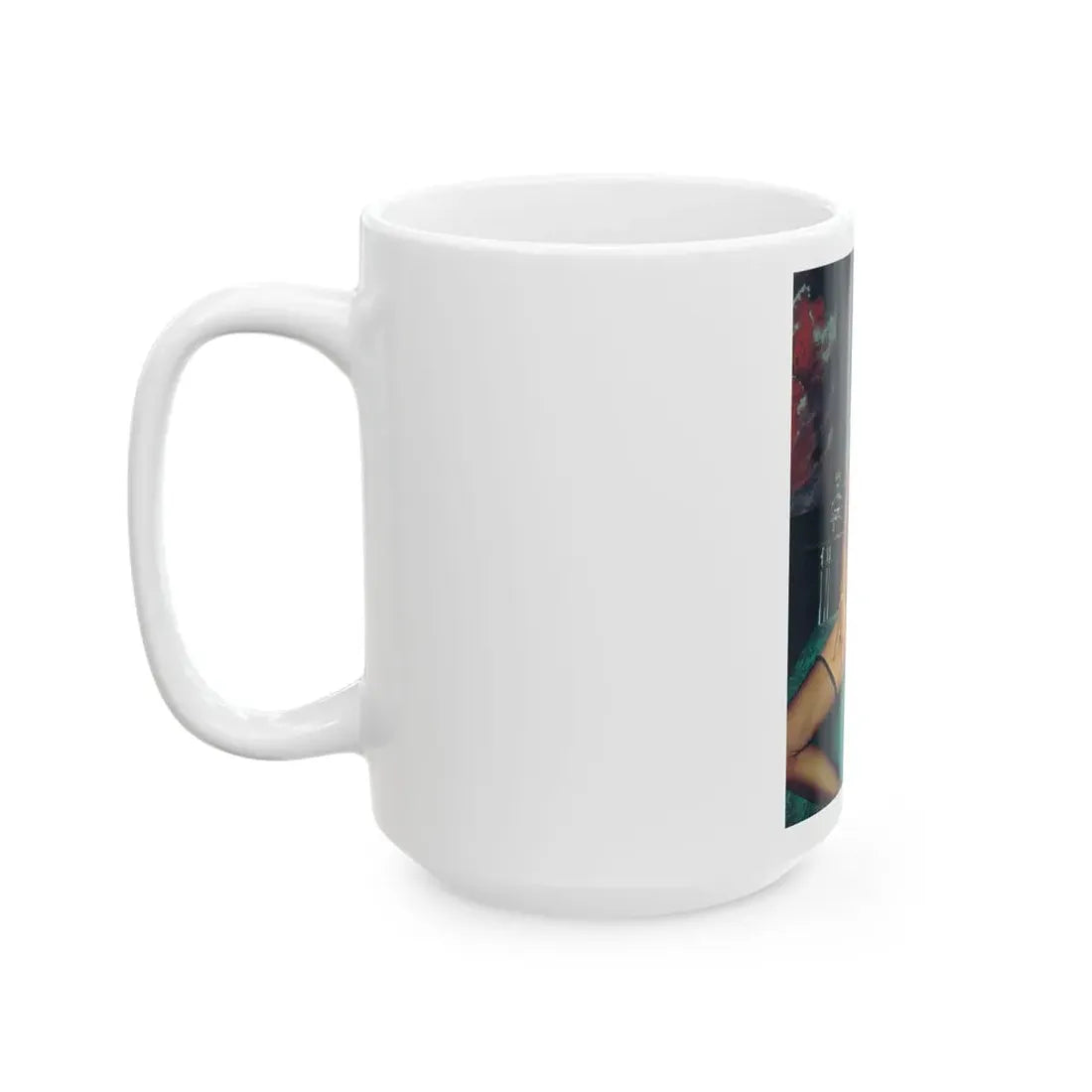 Ola Ray #41 (Vintage Female Icon) White Coffee Mug - Go Mug Yourself