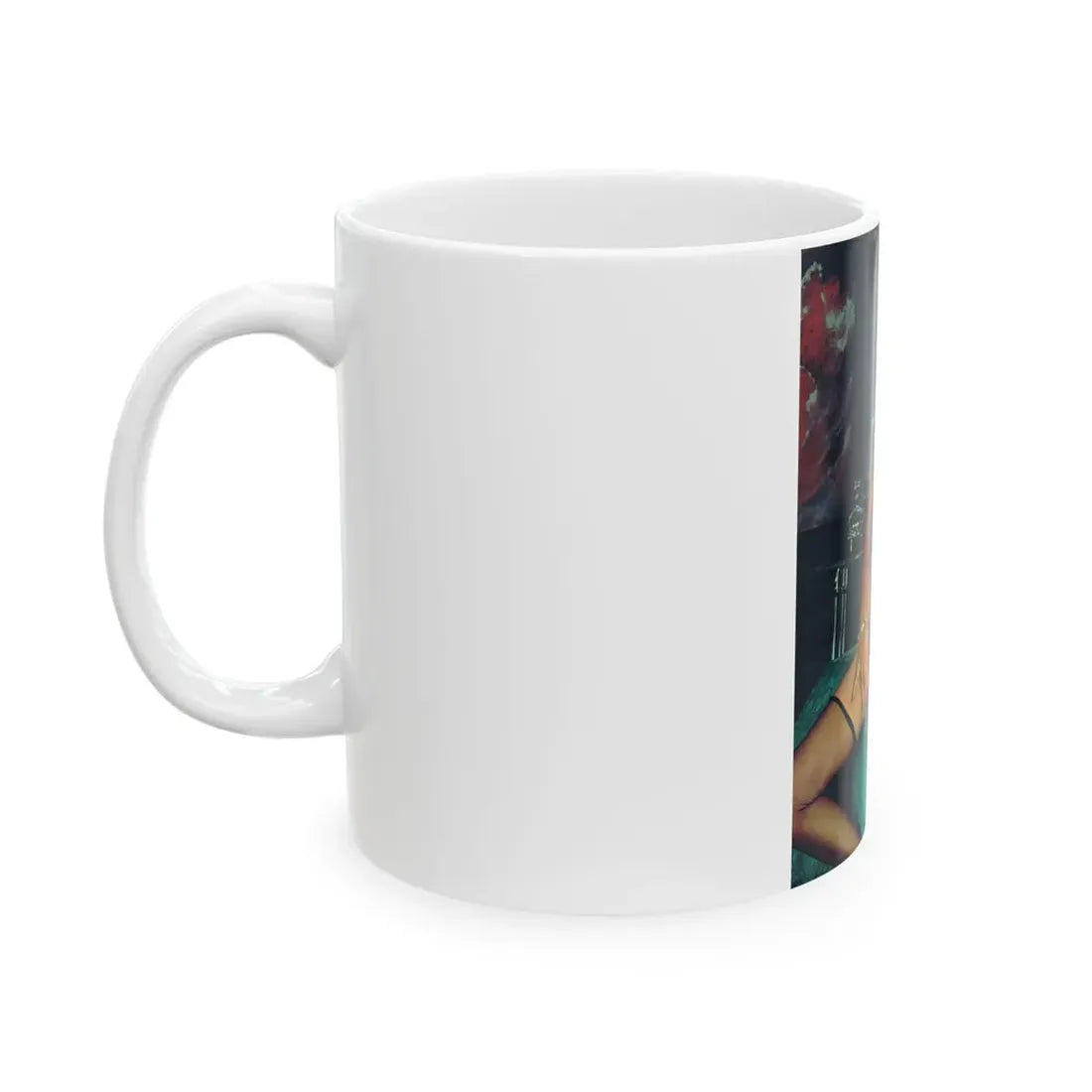 Ola Ray #41 (Vintage Female Icon) White Coffee Mug - Go Mug Yourself