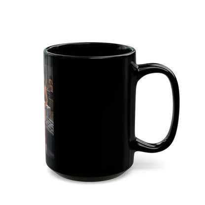 Ola Ray #52 (Vintage Female Icon) Black Coffee Mug - Go Mug Yourself