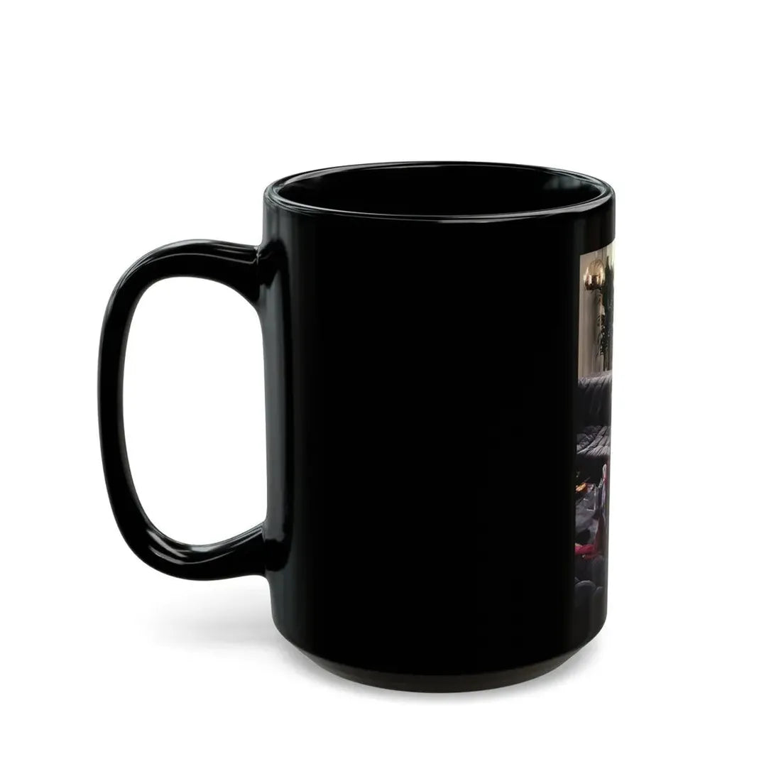 Ola Ray #52 (Vintage Female Icon) Black Coffee Mug - Go Mug Yourself
