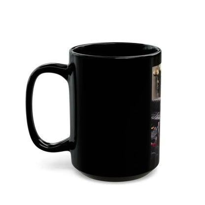Ola Ray #52 (Vintage Female Icon) Black Coffee Mug - Go Mug Yourself