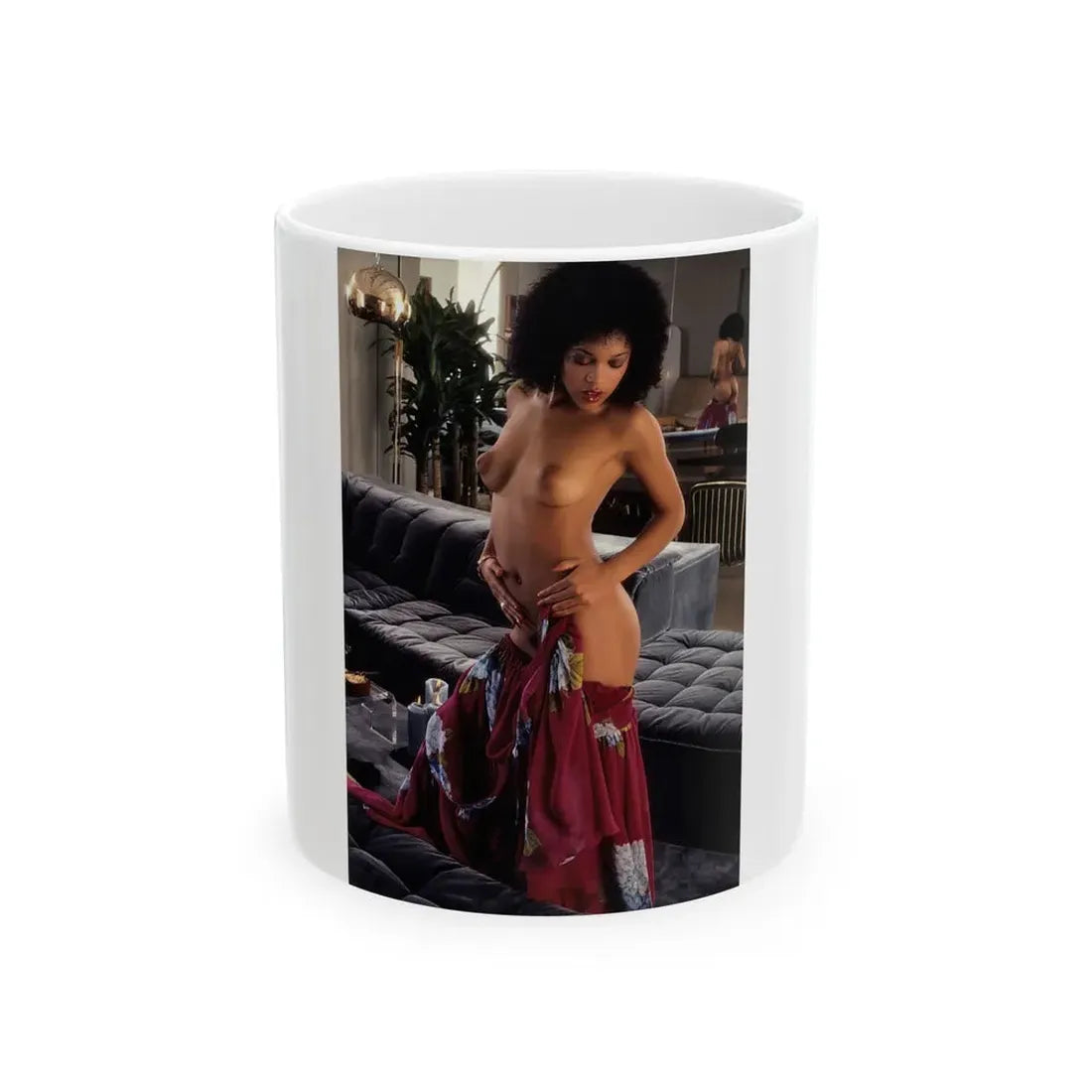 Ola Ray #52 (Vintage Female Icon) White Coffee Mug 11oz - Go Mug Yourself