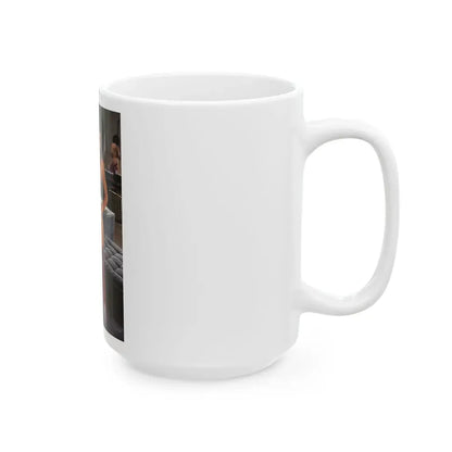 Ola Ray #52 (Vintage Female Icon) White Coffee Mug - Go Mug Yourself