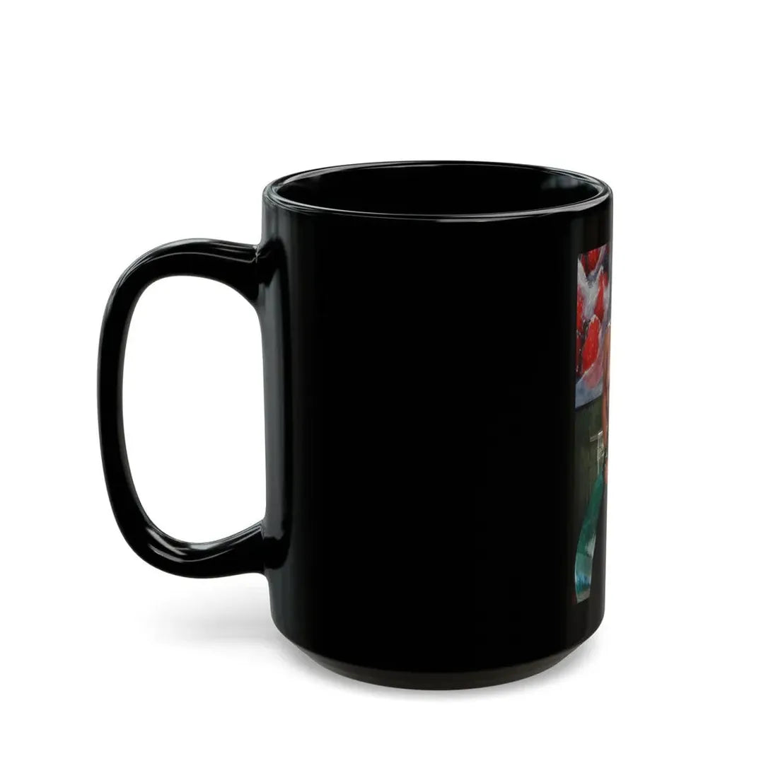 Ola Ray #54 (Vintage Female Icon) Black Coffee Mug - Go Mug Yourself