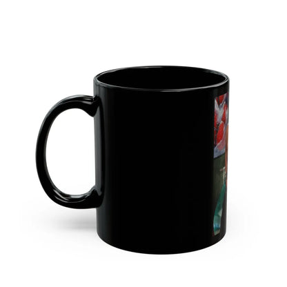 Ola Ray #54 (Vintage Female Icon) Black Coffee Mug-Go Mug Yourself