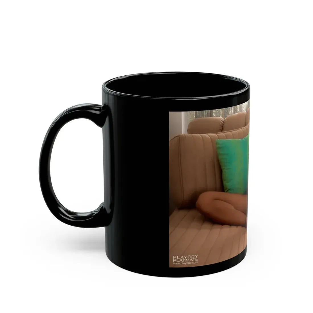 Ola Ray #62 (Vintage Female Icon) Black Coffee Mug - Go Mug Yourself